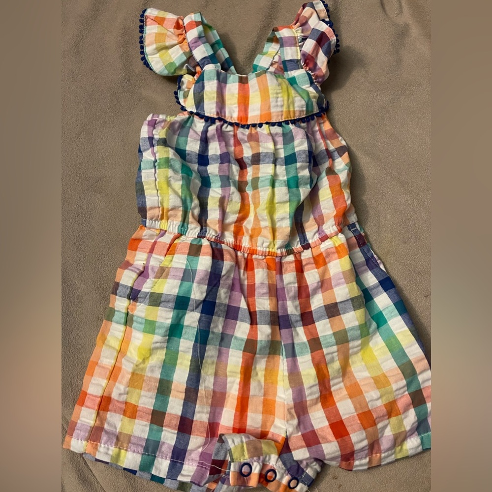 Carter’s Short Romper - Rainbow